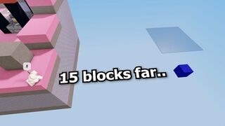 Longest Yuzi Dash.. (15 blocks) ???? roblox bedwars