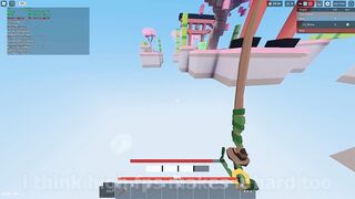 Longest Yuzi Dash.. (15 blocks) ???? roblox bedwars