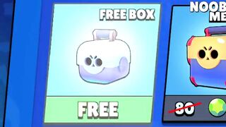 GIFT in Brawl Stars FROM SUPERCELL- NOOB vs PRO vs HACKER / Animation