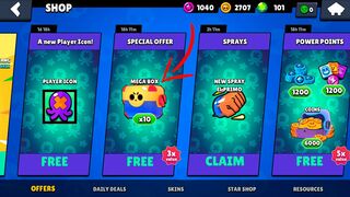 UPDATE GIFTS Brawl Stars FREE GIFTS Concept