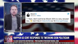 Rapper 50 Cent GIVES Twerking Dem Politician Taste Of Her Own Medicine