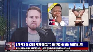 Rapper 50 Cent GIVES Twerking Dem Politician Taste Of Her Own Medicine