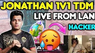 Jonathan live from Nodwin lan event ???? Jonathan 1v1 tdm challenge ????