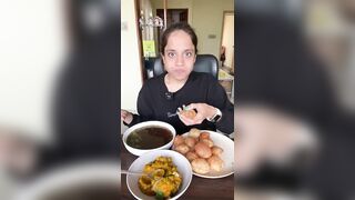 FIRST ASMR VIDEO ???? ???? | SPICIEST GOLGAPPA EATING CHALLENGE | ASMR