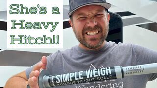 Your Travel Trailer Tongue is Heavier Than You Think!! Does This Less Expensive Tongue Scale Work??