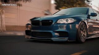 CryJaxx feat. Noise Affairs & Justtjokay - All The Way Up | Models & BMW M5 Showtime