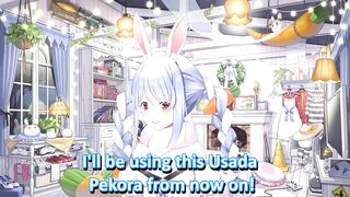 Pekora Reveals New Model With Better Boobs Physics【Hololive | Eng Sub】