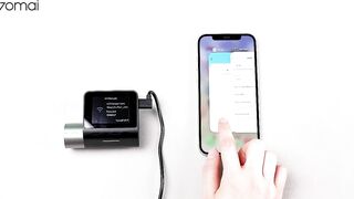 Dash Cam App Connection (screen models)