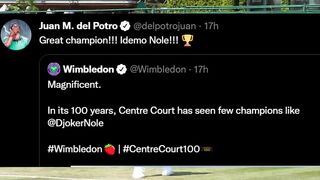 Famous Celebrities & Athletes React to Novak Djokovic Winning 21st Grand Slam , Wimbledon 2022