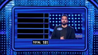 Kal Penn and Christina Freeman Modi Play Fast Money - Celebrity Family Feud