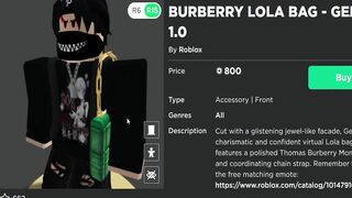 FREE EMOTE! HOW TO GET BURBERRY LOLA ATTITUDE - GEM (ROBLOX BURBERRY EVENT)