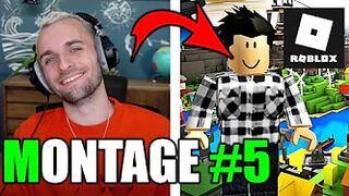 #Squeezie sur #Roblox .. ! ???? Montage 5