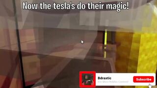 How Teslas SHOULD be used! (Roblox Bedwars)