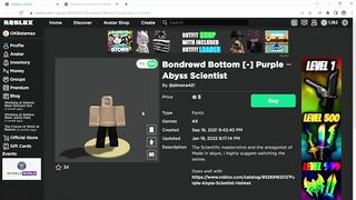 How to make Bondrewd in Roblox