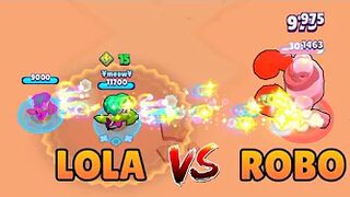 Lola VS Robo! Can Lola Defeat Robo?