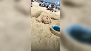 N.J. beach town hosts 35th annual sandcastle contest