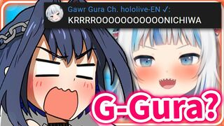 Kronii Makes Fun of Gura, ????????????????: *???????????????????????????????????????????? ???????????????????? ????????????????????????'???? ????????????????????????* 【HololiveEN】