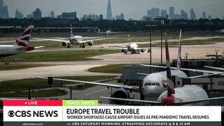 London’s Heathrow airport asks airlines to halt summer ticket sales as travel chaos continues