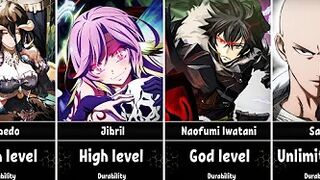 Anime Characters With Insane Defensive Powers