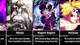 Anime Characters With Insane Defensive Powers