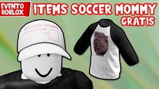 CONSIGUE GORRA y CAMISETA de SOCCER MOMMY GRATIS en ROBLOX