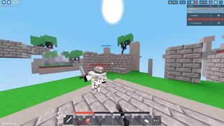 i fought the #1⚔️ pvper in roblox bedwars..