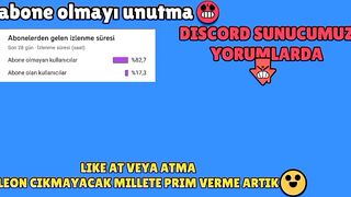 BRAWL STARS YOUTUBERLARI VE KİTLESİ