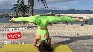 Yoga stretch | Middle Splits | Gymnastics training | Contortion workout #contortion #yoga