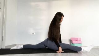 Stretch exercise. Stretching