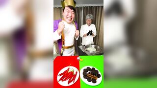 Spicy food vs chocolate cake ice cream challenge