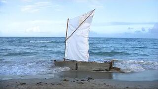 Cuban Migrants Come Ashore On Dania Beach