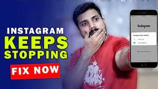 Fix Instagram Keeps Stopping and Crashing | Is Instagram down in Pakistan Instagram not working 2022