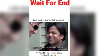 wait for end????#memesdaily #memesindia #memerslife #indiamemes #instagram #bestmemes #viralmeme #M9