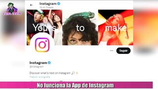 SE CAYO INSTAGRAM A NIVEL MUNDIAL: LA APLICACION NO FUNCIONA Y SE CIERRA