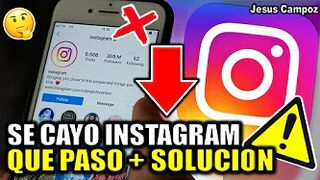 instagram SE CAYO 2022 como SOLUCIONARLO a NIVEL MUNDIAL la APP no funciona y SE CIERRA hoy QUE PASO