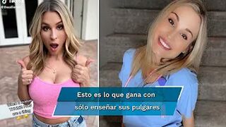 Enfermera es despedida y se hace millonaria en OnlyFans por sus pulgares flexibles