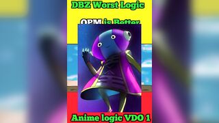 DBZ vs OPM worst Logic ever // DBZ is the worst Anime // #saitama #goku #cosmicgarou #comics