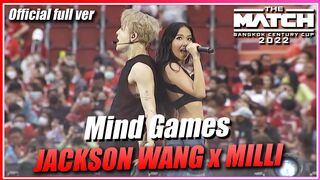 Jackson Wang x Milli - Mind Games [THE MATCH Stage Performance Full Song Official]