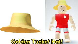 GET THESE ROBLOX GOLDEN FREE ITEMS RIGHT NOW! EVENT ITEMS!