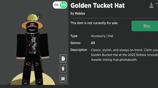 FREE ACCESSORIES! HOW TO GET Gold ‘n’ White Horns, Golden Hat & Jackets! (ROBLOX INNOVATION AWARDS)