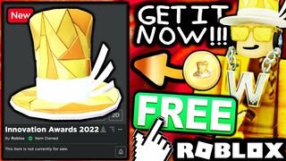 FREE ACCESSORY! HOW TO GET Fragmented Top Hat! (ROBLOX INNOVATION AWARDS 2022 EVENT)