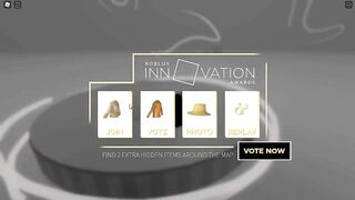 FREE ACCESSORY! HOW TO GET Fragmented Top Hat! (ROBLOX INNOVATION AWARDS 2022 EVENT)