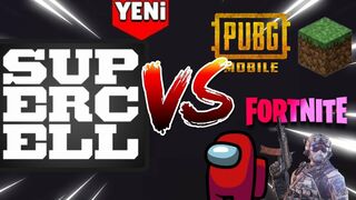 SUPERCELL OYUNLARI vs DİĞER OYUNLAR (Brawl stars - Pubg ve diğerleri)