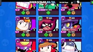 TÜM KROMATİKLERİN OLDUĞU ALTIN RİCOLU EFSANE YOPMAİL HESABI | BRAWL STARS EN İYİ YOPMAİL HESAPLARI