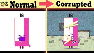 Numberblocks Band Normal Versus Corrupted an Glitched | Funny Meme Compilation (2022)