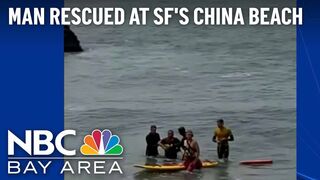 Man Rescued at San Francisco's China Beach