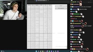 xQc look at his total lost report from Gamba on Stream