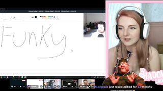 Lizzie is shocked by what Joel wrote during her stream