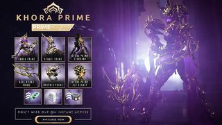 Warframe - Official Khora Prime Trailer