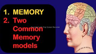 memory models/Models of memory